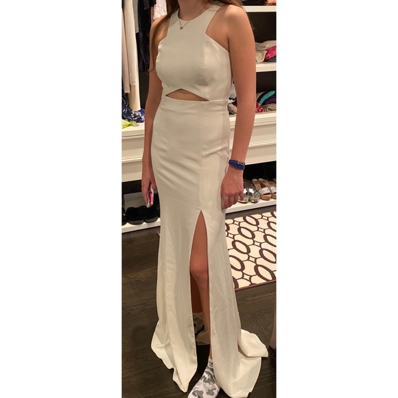 Jay Godfrey long off white dress size 6. - Picture 5 of 5